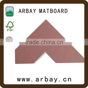 Pink Color Matboard With Window Frame Picture Mdf Photo Frame Backboard Wall Hanging Photo Frame White thumbnail-4