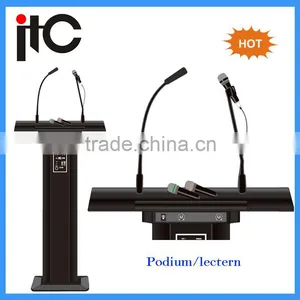 ITC T-6236 Commercial Modern Digital Cheap Wooden Lectern for Speech thumbnail-1