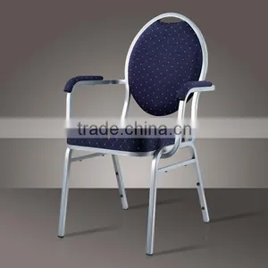 Latest Wholesale Steel Stackable Armchair for Dining Room ,restaturant ,hotel thumbnail-1