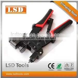 LSD High Quality10years LS-DE156 RJ45/RJ11 Network Tool BNC/RCA/F Connector Compression Crimping Tool Amp Plug Netwrok Tools thumbnail-1