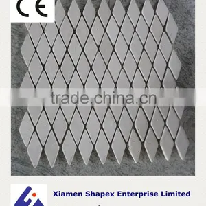 Bangladesh White Marble Mosaic Tile With Good Price thumbnail-4