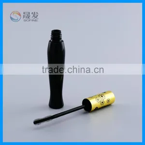 China Manufacturer Makeup Slim Black Double End Gold Head Side Mascara Tube thumbnail-2