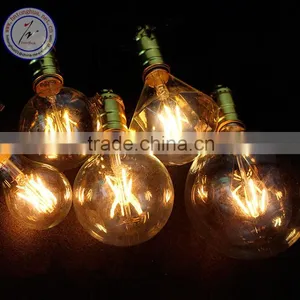LED Fireworks Filament Light Edison Screw Vintage Globe Filament Light Bulb thumbnail-2