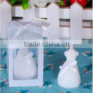 New Wedding Gown Dress Candle For Wedding Party Birthday Souvenirs Gifts Favor thumbnail-6