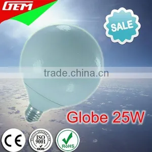 CE ROHS 2700K Energy Saving Lamp Globe 25W With E27 Base thumbnail-1