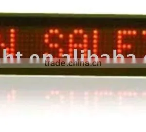 7*50 Pixels Single Line LED Scrolling Message Sign LED Message Display LED Moving Display thumbnail-1