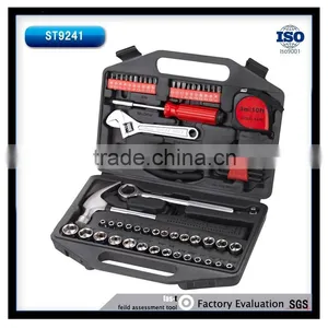 60PCS Household Repair Mechanics Socket Wrench Tool Set thumbnail-1
