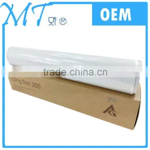 China Industry Top 5 Honest Supplier 8~20 Micron Food Grade PE Cling Film Food Wrap thumbnail-5