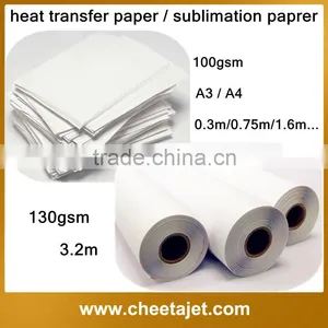 Large Format Textile Printing Paper / Heat Transfer Sublimation Paper thumbnail-2
