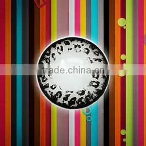 Humanized Wild Sexy Leopard Print Newest Sexy Eyes M021/ Plano Color Contact Lens/Lenses Design Originality/cheap and Fine thumbnail-1