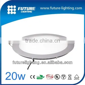 Indoor House High Quality Bright Aluminum Housing 20W Round Flat Modern Ceiling Lights thumbnail-1