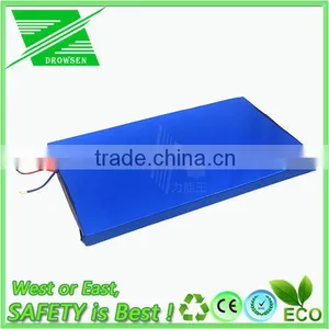 100% Real Factory CE ROHS Lithium Battery for Bike 48v 10ah Flat Lithium Battery Pack With Charger thumbnail-2