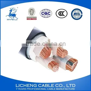 4 Core Wire Cable 4x185mm2 Copper Xlpe Insulated Pvc Coated Power Cable Electric Cable thumbnail-5