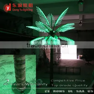 Solar Led Outdoor Lanscape Light up Artificial Coconut Palm Tree Sale thumbnail-2