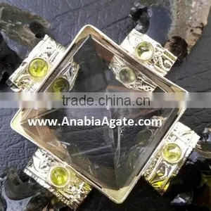 Black Obsidian Arrowhead Agate Energy Generator : Agate Crystal Quartz Pyramid : Agate Energy Generator Tools thumbnail-3