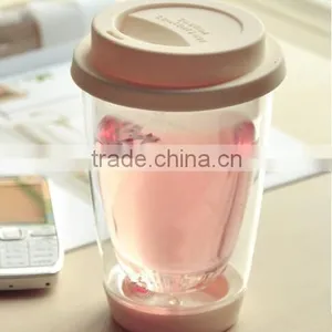 2016 New Products of Promotional Gift Cups of Coffee Drinks Cup Double Wall Glass Cups thumbnail-1