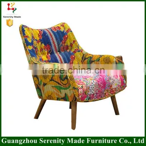2016 Modern Furniture Wooden Legs Living Room Arm Chair thumbnail-1