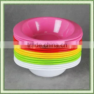Oval White Kid's Melamine Bowl thumbnail-1