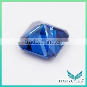 Wholesale Russia Nanosital #A597 Color Sapphire Rectangle Cut for Jewelry Marking thumbnail-4