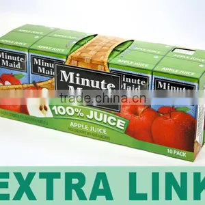 Wholesale Display Custom Design Recyclable Cardboard Juice Beverage Box thumbnail-3