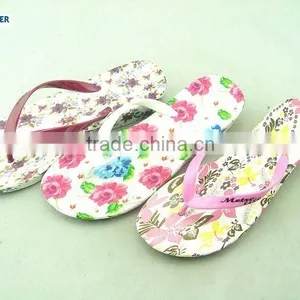 Printed Ladies' EVA High Heel Slippers thumbnail-1