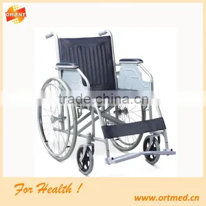 Made In China Steel Wheelchair for Elderly People thumbnail-1