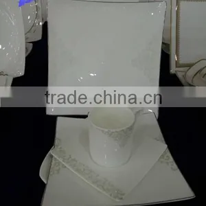 86pcs Bone China Dinner Set/dinnerware Sets/porcelain Dinner Plate thumbnail-1