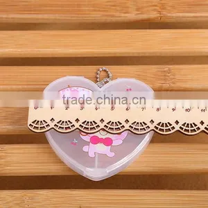Contemporary Latest Plastic Red Heart Shaped Pill Box thumbnail-4