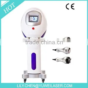 Vacuum Fat Loss Machine YUWEI CE Approved Shock Wave Liposuction RF Cavitation Machine For Slimming Fat Cavitation Machine thumbnail-1