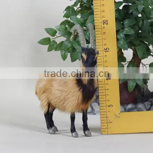 Real Fur Animal Giant Size Handicraft Sheep Plush Wholesale Garden Ornaments thumbnail-6
