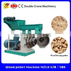 China High Efficiency Durable 6-8mm Pellet Making Machine for Wood Chips Peanut Shell thumbnail-2