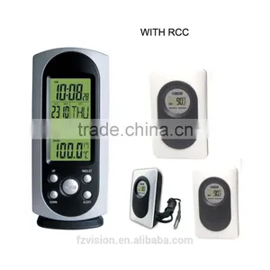 Professional Digital Weather Station With RCC Radio Control Clock 3 Transmitters thumbnail-1