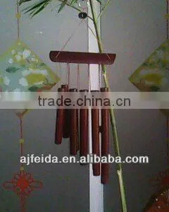 Carbonized Bamboo Wind Chimes/ Indoor Wind Chimes for Wedding thumbnail-1