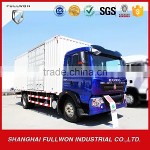 SINOTRUK T5G 140HP Euro3 4X2 8Ton -10Ton MAN Diesel Cargo Van Truck thumbnail-2