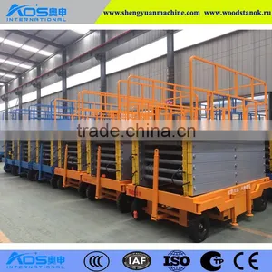 Chinese Shandong Aos Hydraulic Scissor Lift Table for Overseas Selling thumbnail-1