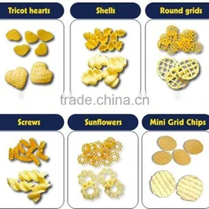 Single Screw Extrusion Wheat Potato Based 3D Snack Pellet Machine thumbnail-2