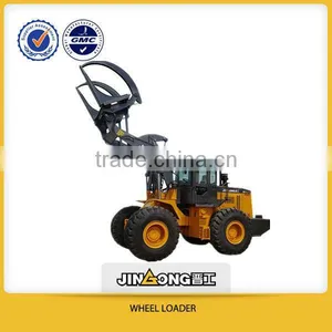 Log Fork Forest Machine Wheel Loader ZL50 JGM 755K Gold Mining Machine thumbnail-1