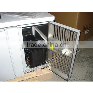 Commercial 3 Door Stainless Steel Restaurant Kitchen Undercounter Freezer(INEO Are Professional on Commercial Kitchen Project) thumbnail-6