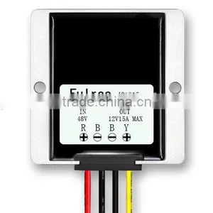 Aluminum Shell DC48v to DC12V Buck Converter,15A thumbnail-1