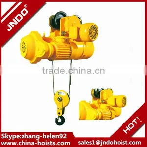 MD1 5ton Double Speed Wire Rope Electric Hoist thumbnail-1