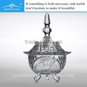 Wholesale Tabletop Glass Food Storage Decorative Glass Jar for Wedding Centerpiece thumbnail-1
