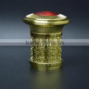 Wholesale Aluminium Bottle Cap With Red Crystal Stone thumbnail-1