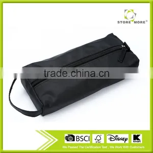 Store More Fashionable Black Handy Cosmetic Pouch Clutch Makeup Bag thumbnail-1
