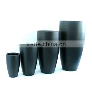 Tall Garden Planters and Pots Italian Garden Pots Rustic Garden Flower Pots Fiberglass Garden Pots QL-6724 thumbnail-1