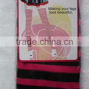 Party Girl Striped Stocking Fashion Tube Stocking thumbnail-2