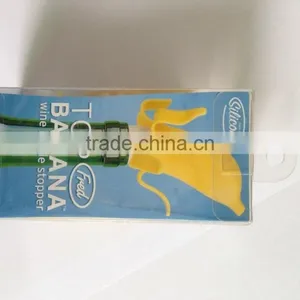Factory Supply FDA /LFGB Approved Novelty Banana Wine Bottle Silicone Plugs thumbnail-6
