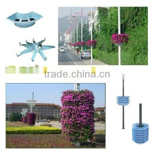 Decoration Garden Lamp Post Planter Hydroponic Systems thumbnail-1