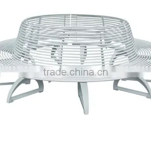 Cast Iron Street Leisure Long Bench With Back thumbnail-6