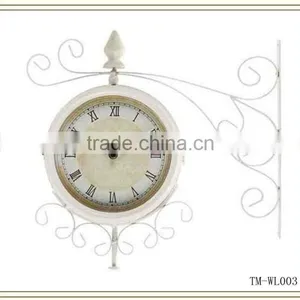 OUTDOOR METAL DOUBLE CLOCK thumbnail-1
