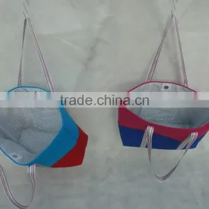 Canvas Rope Handle Beach Bag thumbnail-2